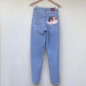 Fiorucci Tara classic angels tapered leg jeans size 26/25